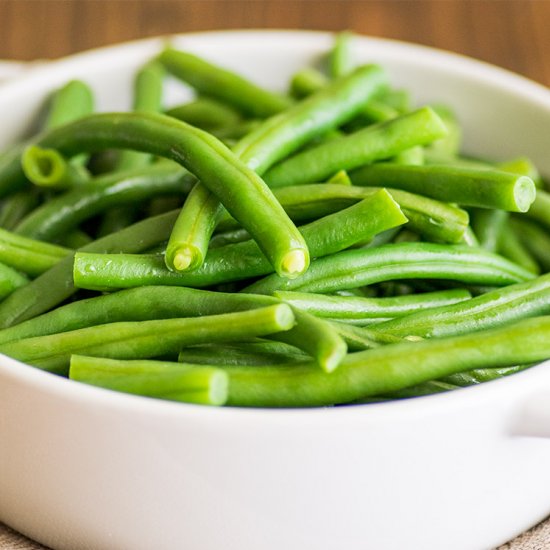 Green Beans in the Microwave