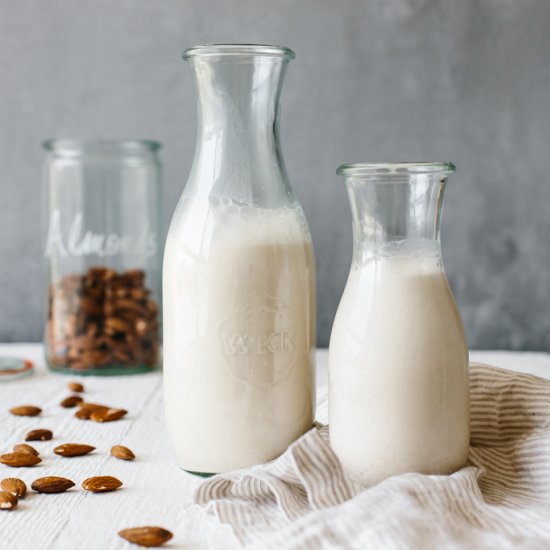 Homemade Almond Milk