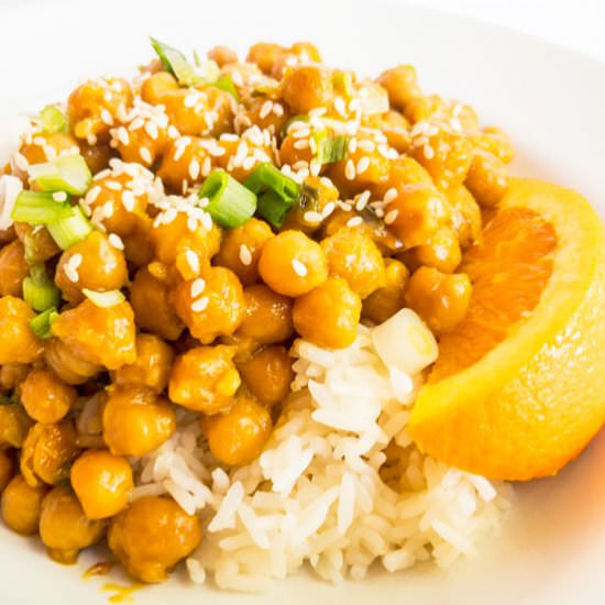 Orange Chickpeas