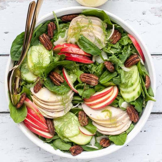 Fennel Apple Chicken Salad