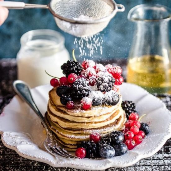 Potato Pancake with berries