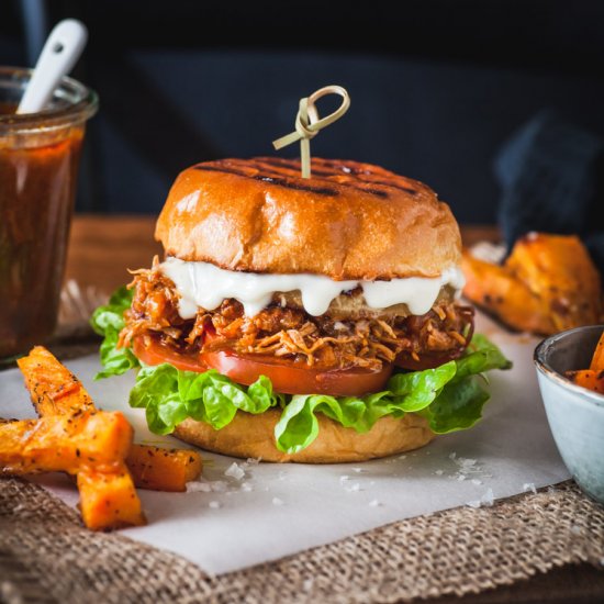 Chipotle Hawaiian Chicken Burgers