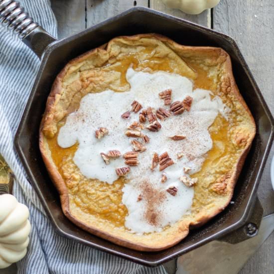 Pumpkin Spice Dutch Baby