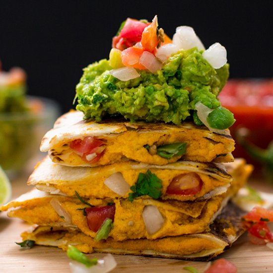 Sweet Potato Quesadillas