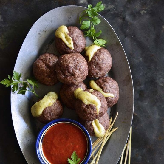 Keto Baked Italian Meatball