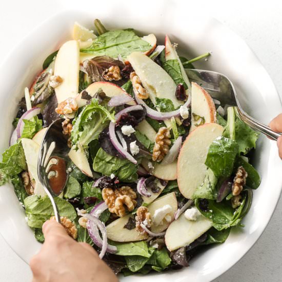 Apple Walnut Salad with Balsamic