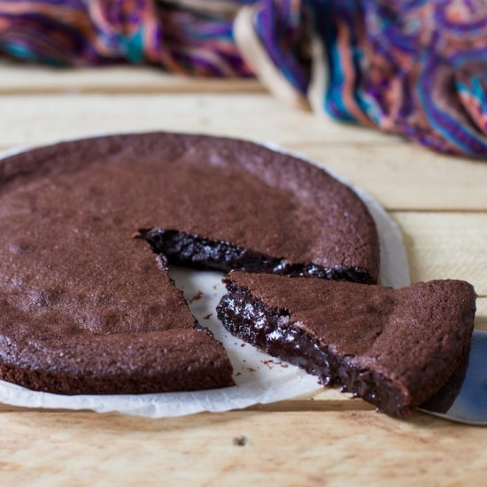 Kladdkaka, the Swedish gooey cake