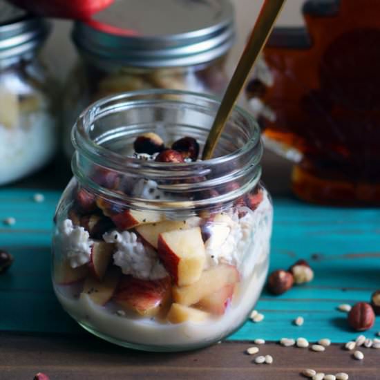 Overnight Barley Breakfast Bowl