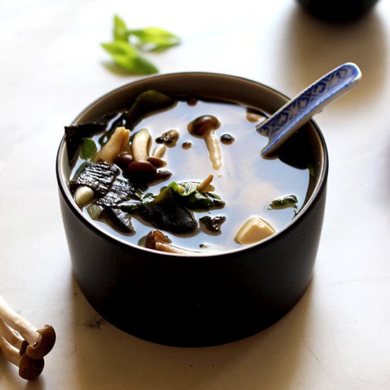 Easy Miso Soup (Japanese Clear Soup)