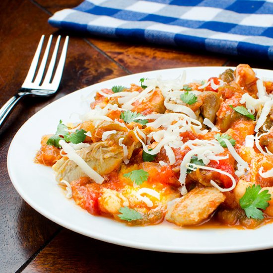 Chicken, Green Chile, & Pozole Ragù