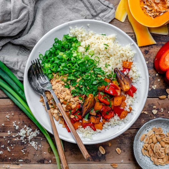 Couscous Salad With Roasted Veggies