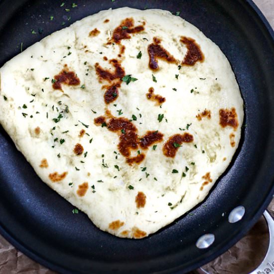 Homemade Skillet Naan