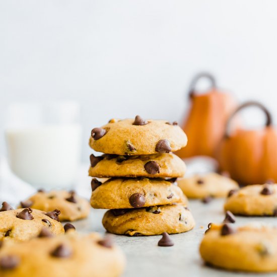 Pumpkin Chocolate Chip Cookies