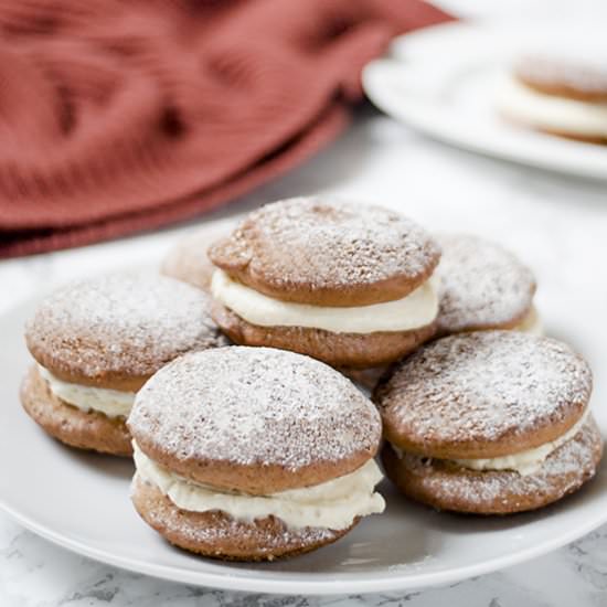 Gingerbread Whoopie Pies