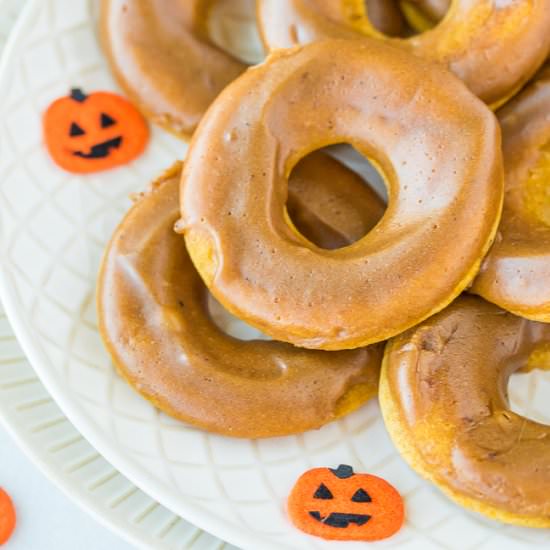 Gluten-Free Pumpkin Spice Donuts