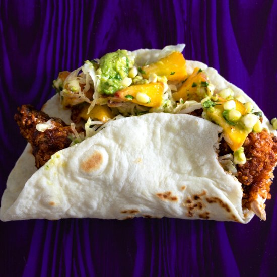 Nashville Hot Chicken Tacos