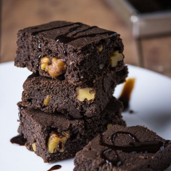 Eggless Chocolate Brownie