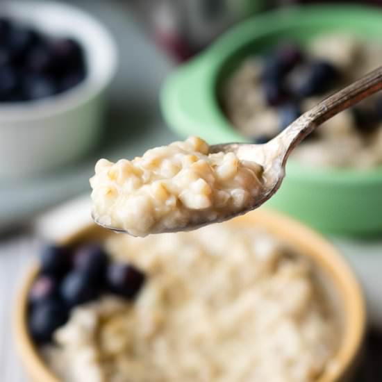 Slow Cooker Oatmeal