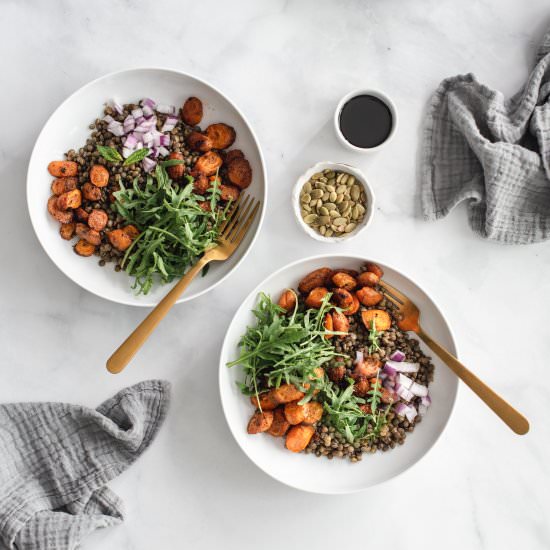 Masala Lentil Salad