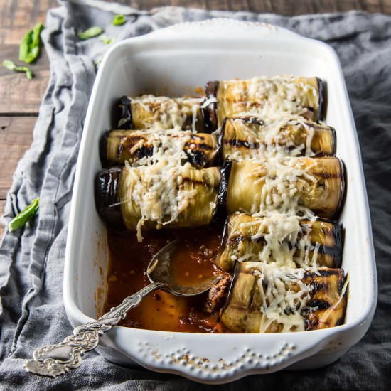 Eggplant Cannelloni