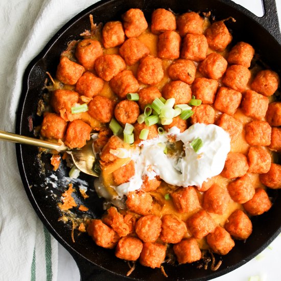 Sweet Potato Tater Tot Casserole