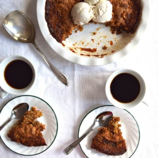 Pear and Walnut Ozark Pudding