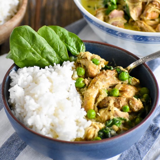 Slow Cooker Chicken Curry