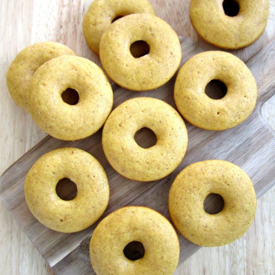 Baked Butternut Squash Donuts