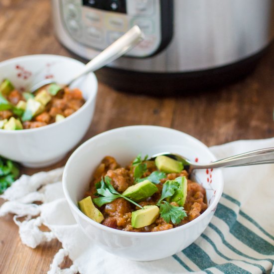 Instant Pot Paleo Pumpkin Chili