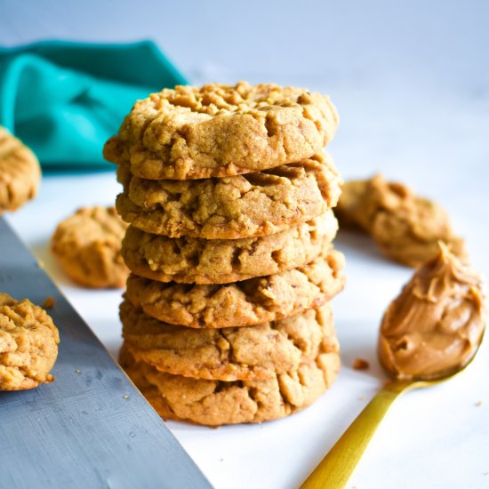 Grain Free Peanut Butter Cookies