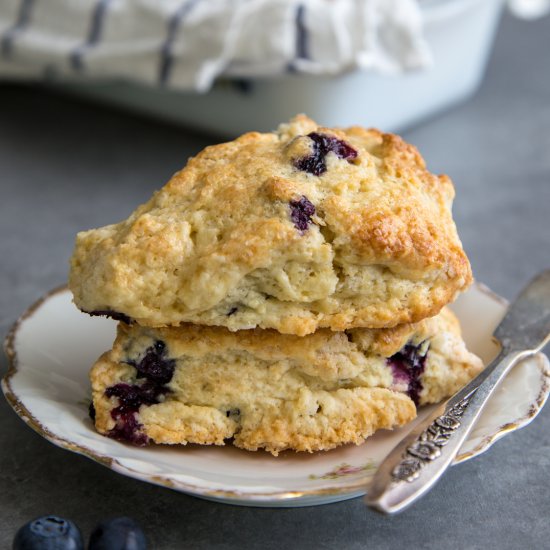 blueberry buttermilk scones