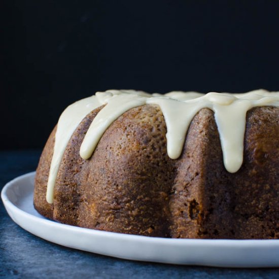 Super-Moist Apple Walnut Cake