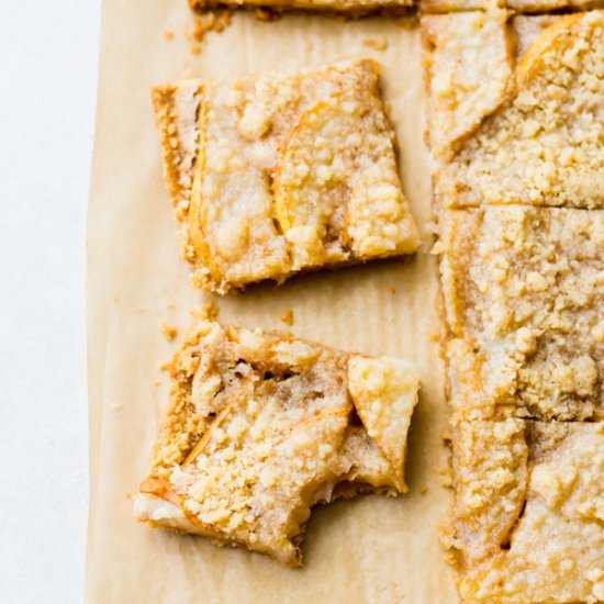 Insanely Good Pear Crumble Bars