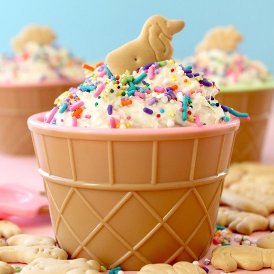 Rainbow Cake Batter Dip