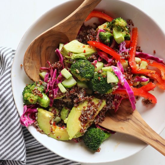 Quinoa Salad with Citrus Dressing