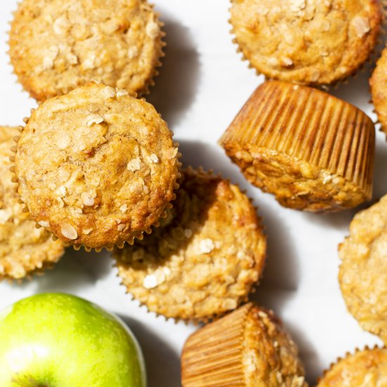 Banana Apple Muffins