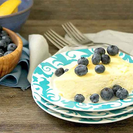 Zesty Low Carb Lemon Cheesecake