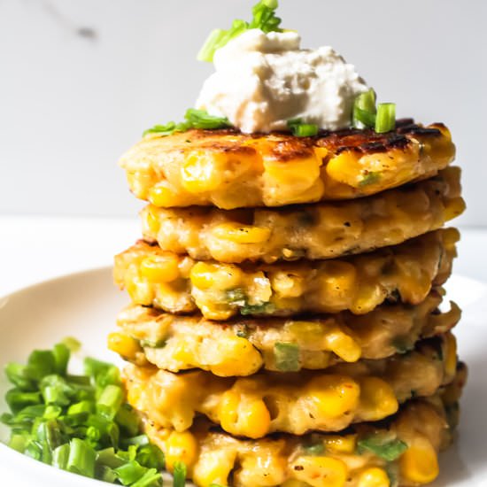 Cheese Corn Fritters