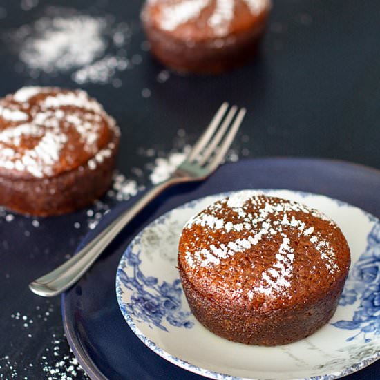 South African Malva Pudding Cakes