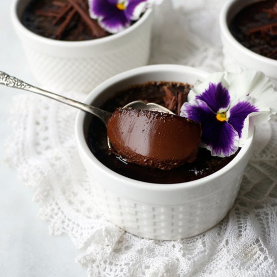 Vegan Chocolate Crème Brûlée