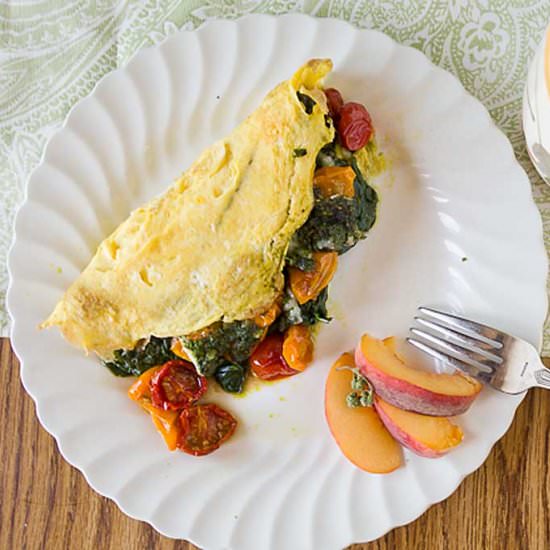 Roasted Tomato Omelet