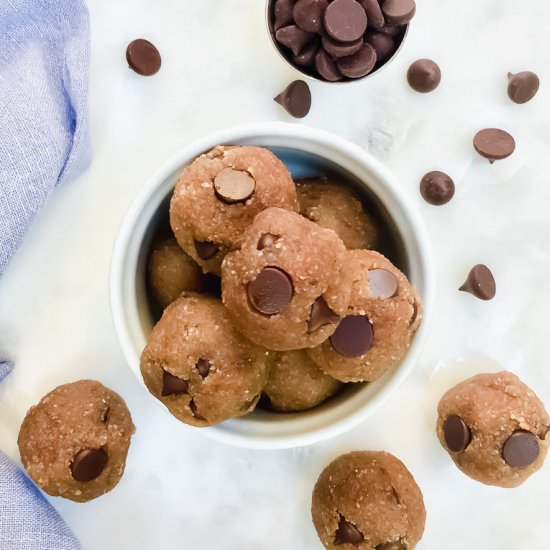 Chocolate Chip Cookie Dough Bites