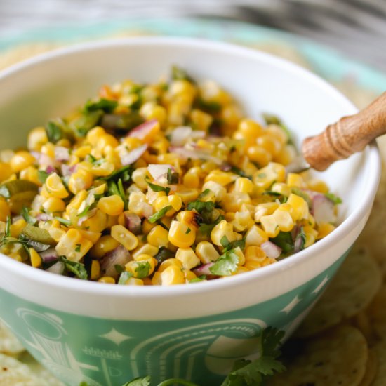 Roasted Corn Salsa