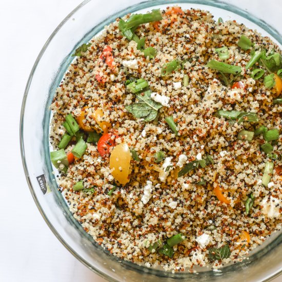 Mediterranean Quinoa Salad