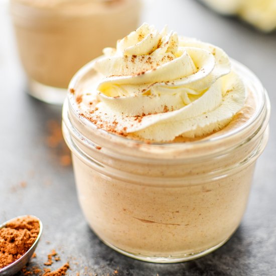 Pumpkin Spice Whipped Greek Yogurt