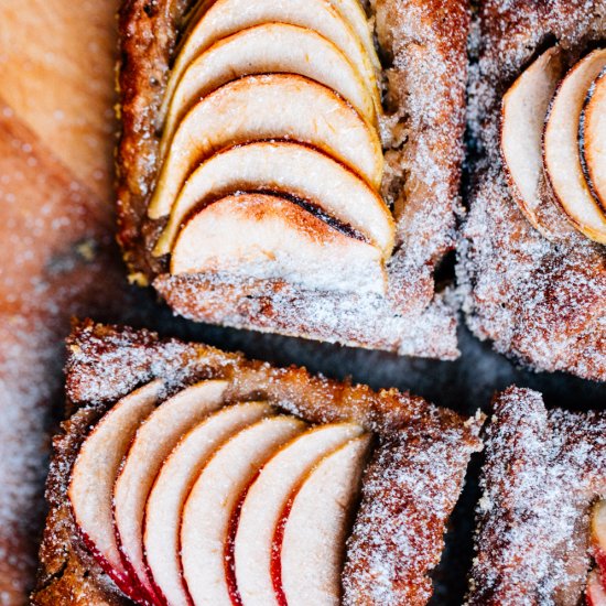 Swedish Apple Cake GF + Vegan