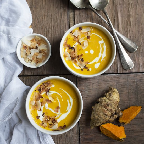 Butternut and Turmeric Glow Soup