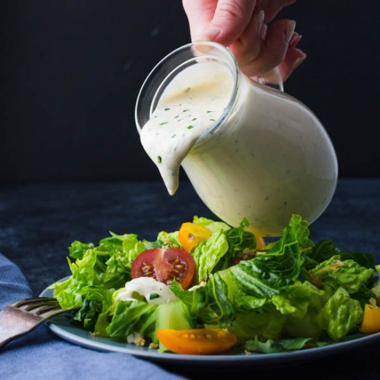 Homemade Buttermilk Ranch Dressing