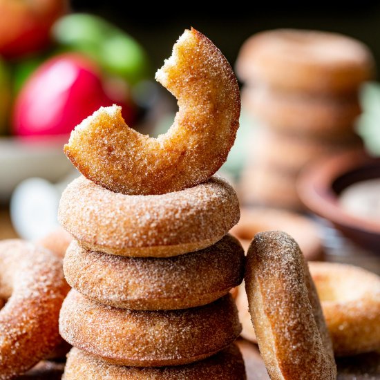 Baked Apple Cider Doughnuts