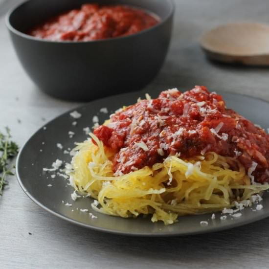 Spaghetti Squash Al Pomodoro